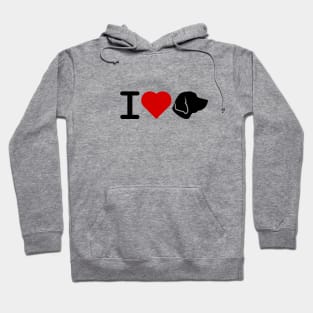 I Love Labrador Hoodie